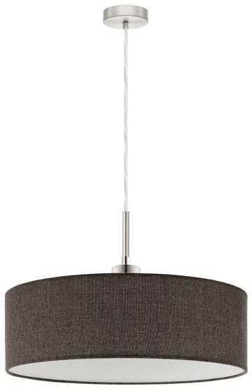 Eglo - Lampadario LED sospeso con cavo TUNJA 1xE27/60W/230V marrone