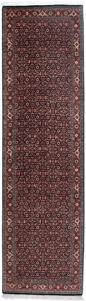 Bidjar Tappeto 80 x 300 Blu (Iran) Annodato A Mano