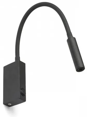 RED - Design Rendl - R12945 - Lampada LED flessibile EKE LED/3W/230V nera