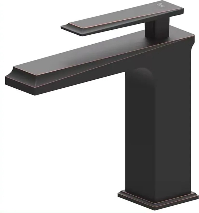 Rubinetto da lavabo Rea Romano Old Black Low
