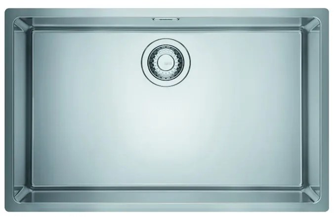 Lavello integrato 1 vasca FRANKE Maris inox inox L 44 x L 74 cm argento