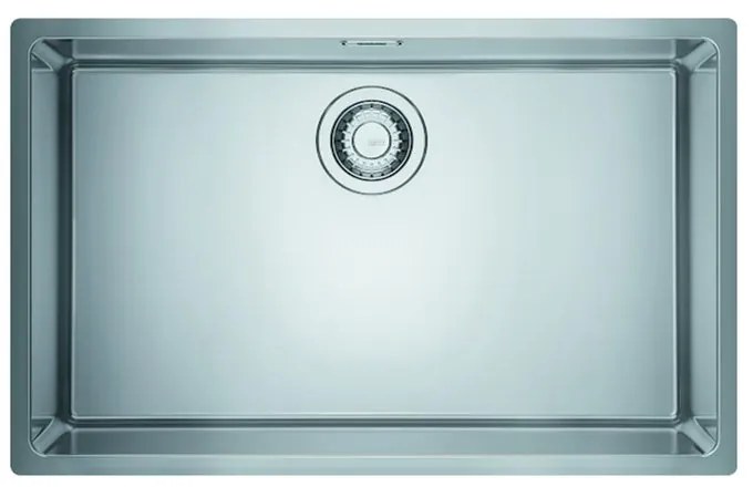 Lavello integrato 1 vasca FRANKE Maris inox L 74 x L 44 cm argento