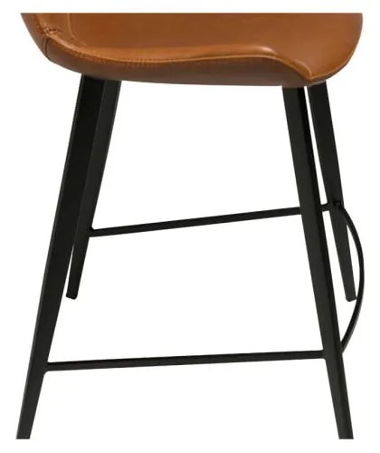 Sgabello da bar in similpelle marrone chiaro, altezza 91 cm Hype - DAN-FORM Denmark
