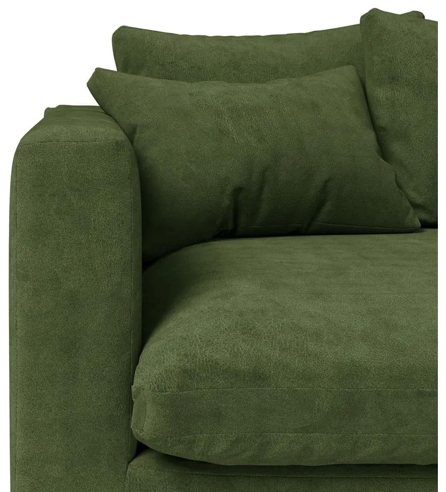 Divano angolare verde scuro (angolo destro) Comfy - Scandic