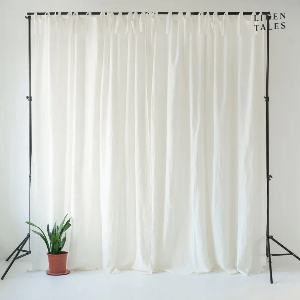 Tenda bianca 140x170 cm White - Linen Tales