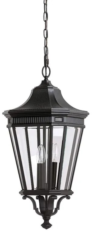 Lampione da giardino, FE-COTSLN8-L-BK H 67 cm, nero, IP44 ELSTEAD