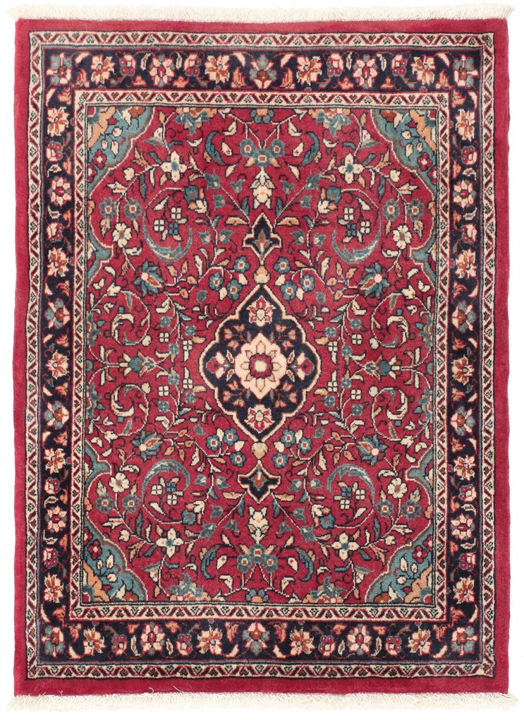 Sarouk Tappeto 70 x 90 (Iran) Annodato A Mano
