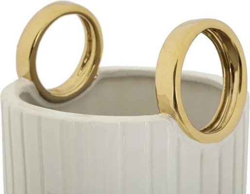 Vaso Ceramica Shopping Cm Ø 18X45