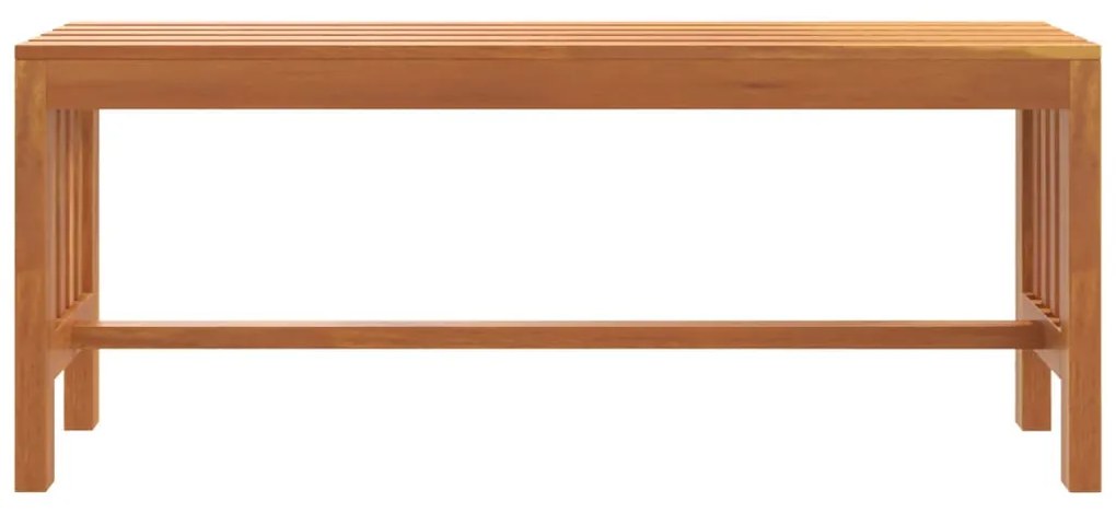 Panca da Giardino 110 cm Legno Massello di Eucalipto