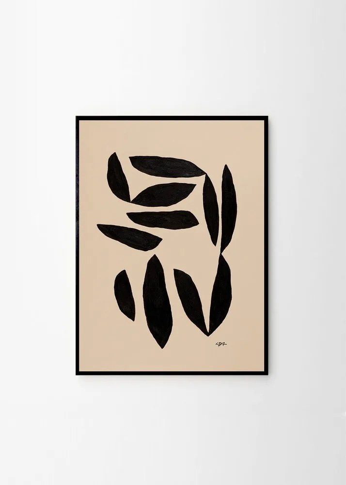 Poster 50x70 cm In The Fall – Leise Dich Abrahamsen – The Poster Club