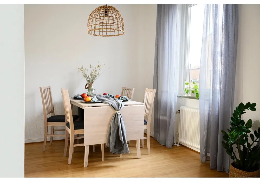 Tavolo da pranzo pieghevole in rovere laccato opaco , 120 x 80 cm Filippa - Rowico