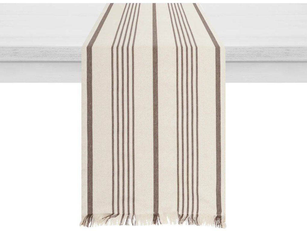 Runner cotone 50x140 cm tinto filo righe