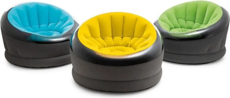 68582 Poltrona Gonfiabile Empire 112x109x69 Cm - Intex