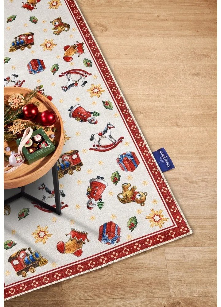 Runner rosso con motivo natalizio 80x200 cm Red Christmas - Villeroy&amp;Boch