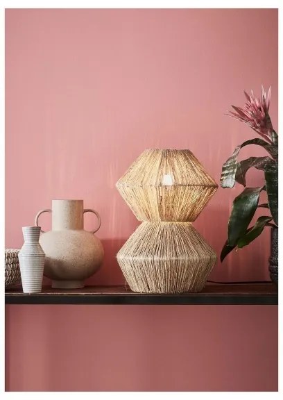 Markslöjd 107983 - Lampada da tavolo STRAW 1xE27/40W/230V