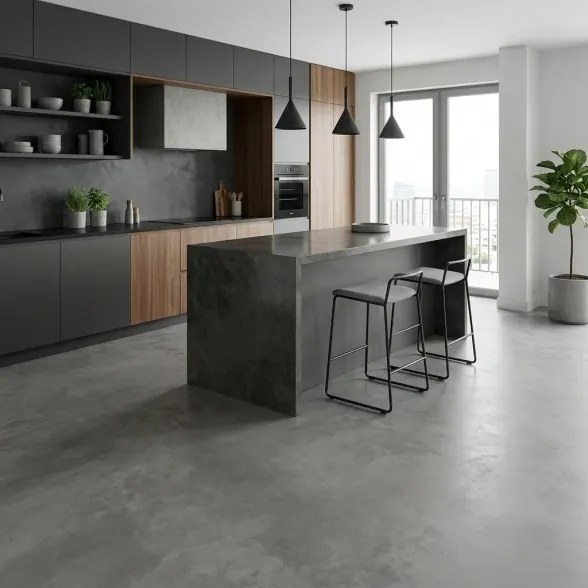 Pavimento 60x120 Cm In Gres Porcellanato Finitura Matt Cementi Grigio