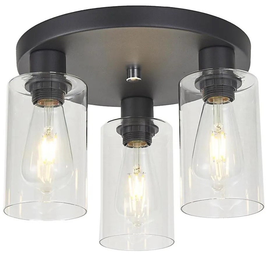 Prezent 64423 - Plafoniera ORADEA 3xE27/40W/230V