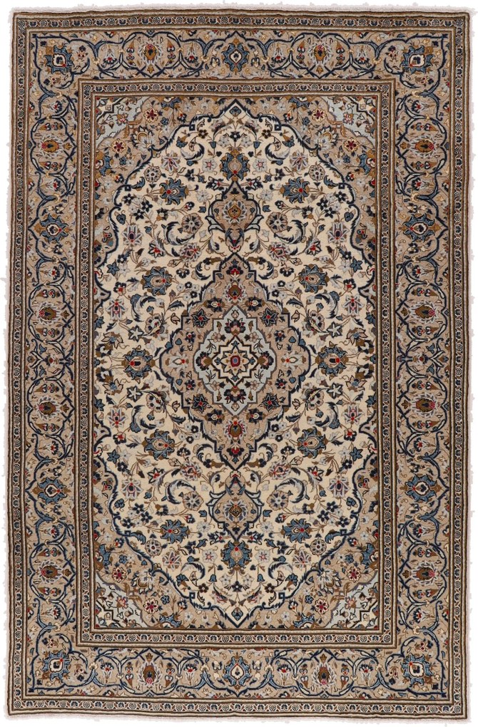 Kashan Tappeto persiano 200x300 (Iran) Annodato A Mano