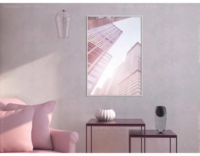 Poster Steel and Glass (Pink)