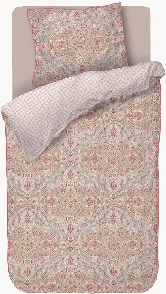 Set di biancheria da letto in percalle di cotone Moon Flower