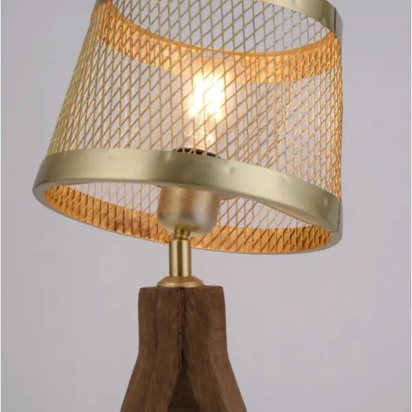 Leuchten Direkt 11423-60 - Lampada da tavolo FREDERIK 1xE27/60W/230V