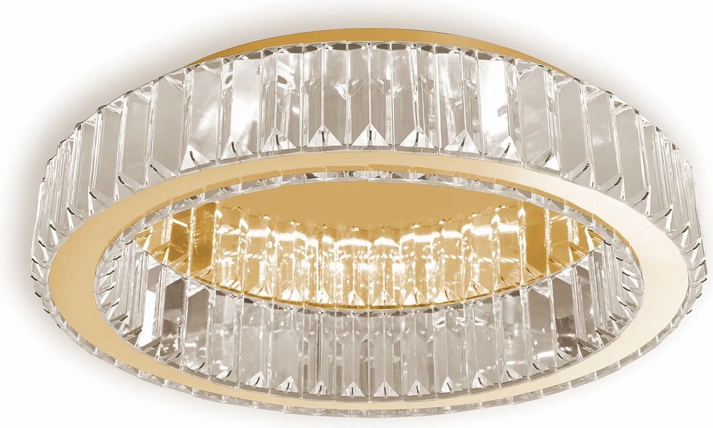 Lampadario a Soffitto in Cristallo APP1721-C 50 cm Oro