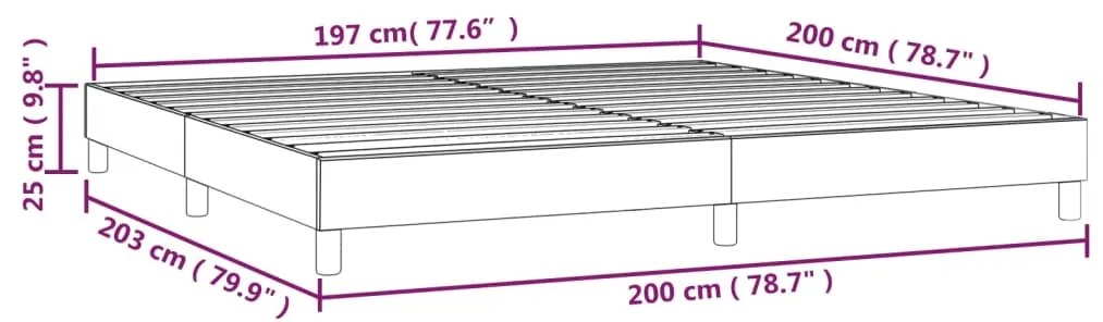 Giroletto a Molle Nero 200x200 cm in Tessuto