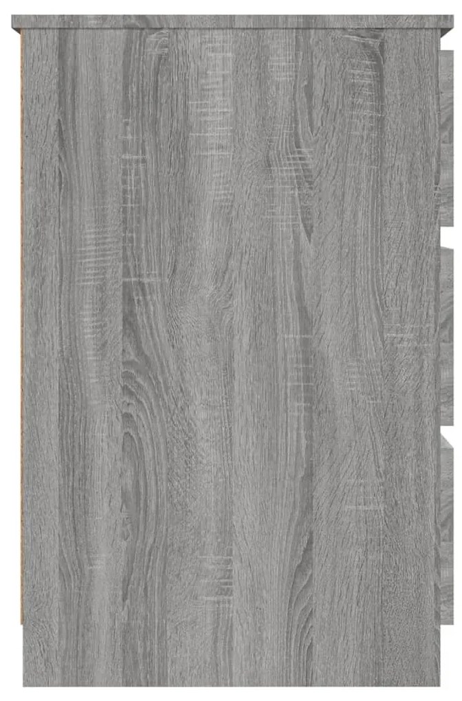 Scrivania Grigio Sonoma 140x50x77 cm in Legno Multistrato