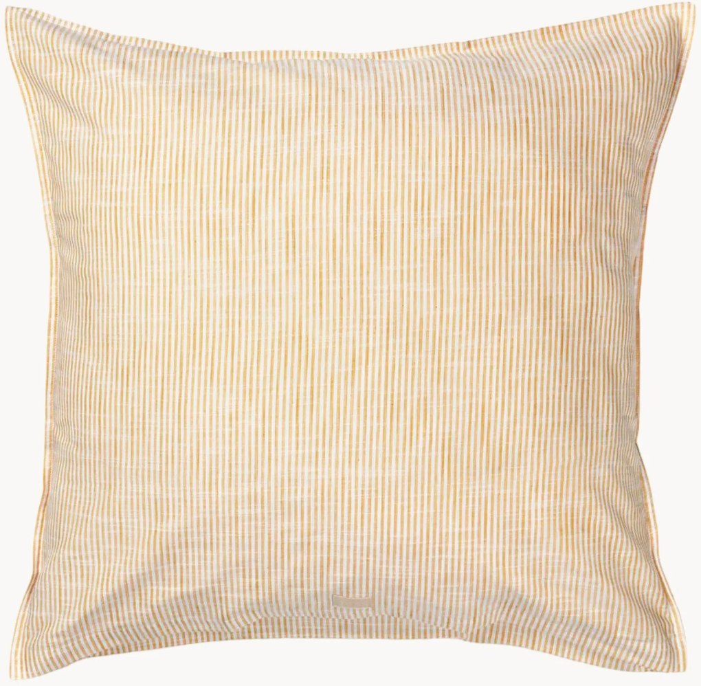 Copricuscino in cotone Monochrome Lines