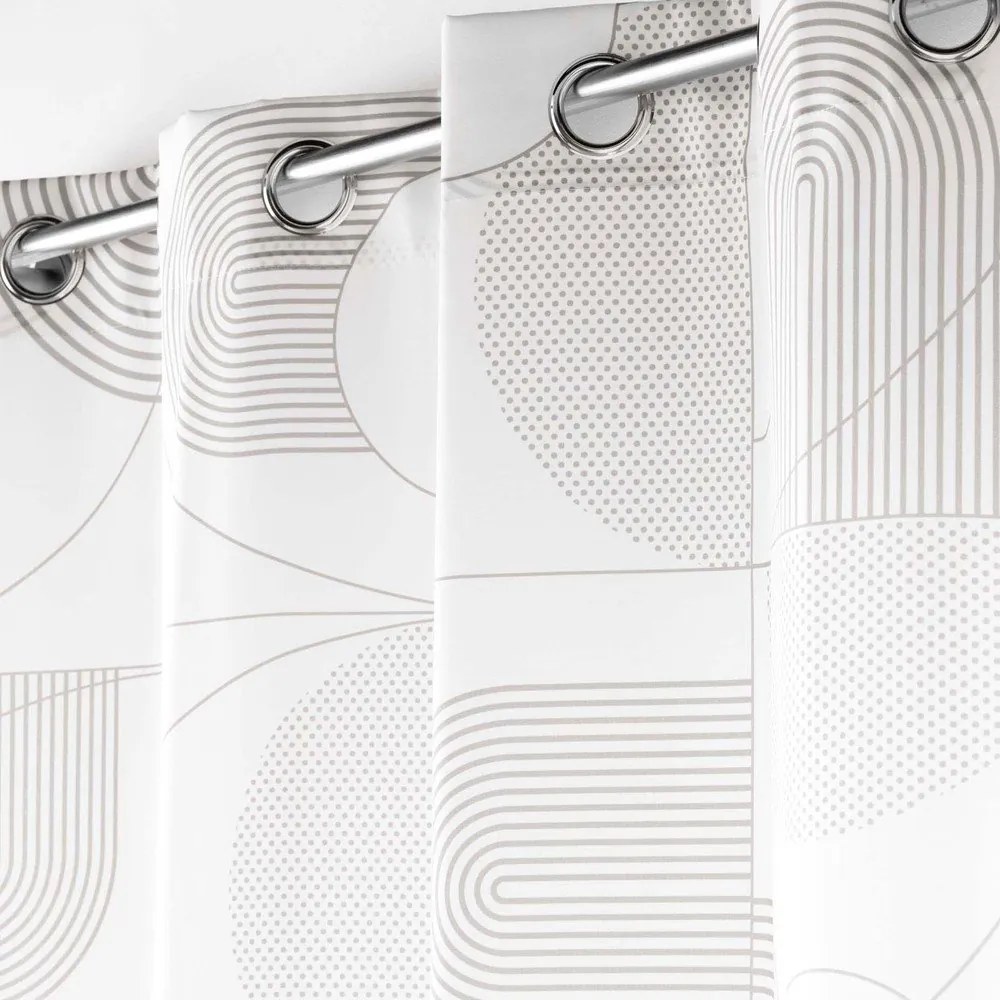 Tenda bianca 140x280 cm Esquisse - douceur d'intérieur