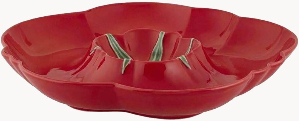 Piatto da portata dipinto a mano Tomato