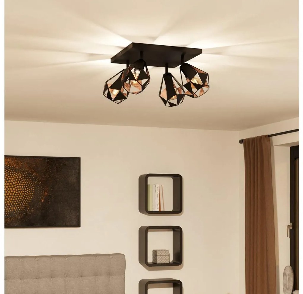 Eglo 43718 - Faretto CARLTON 4xE27/40W/230V