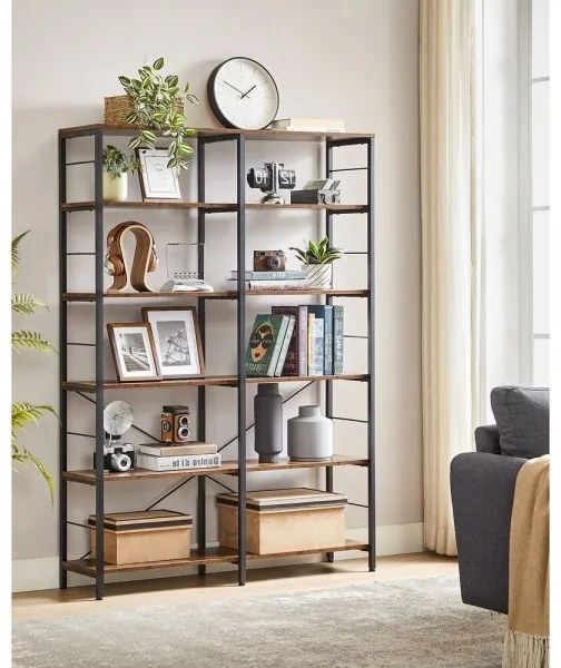 Libreria NAVARO marrone/nera