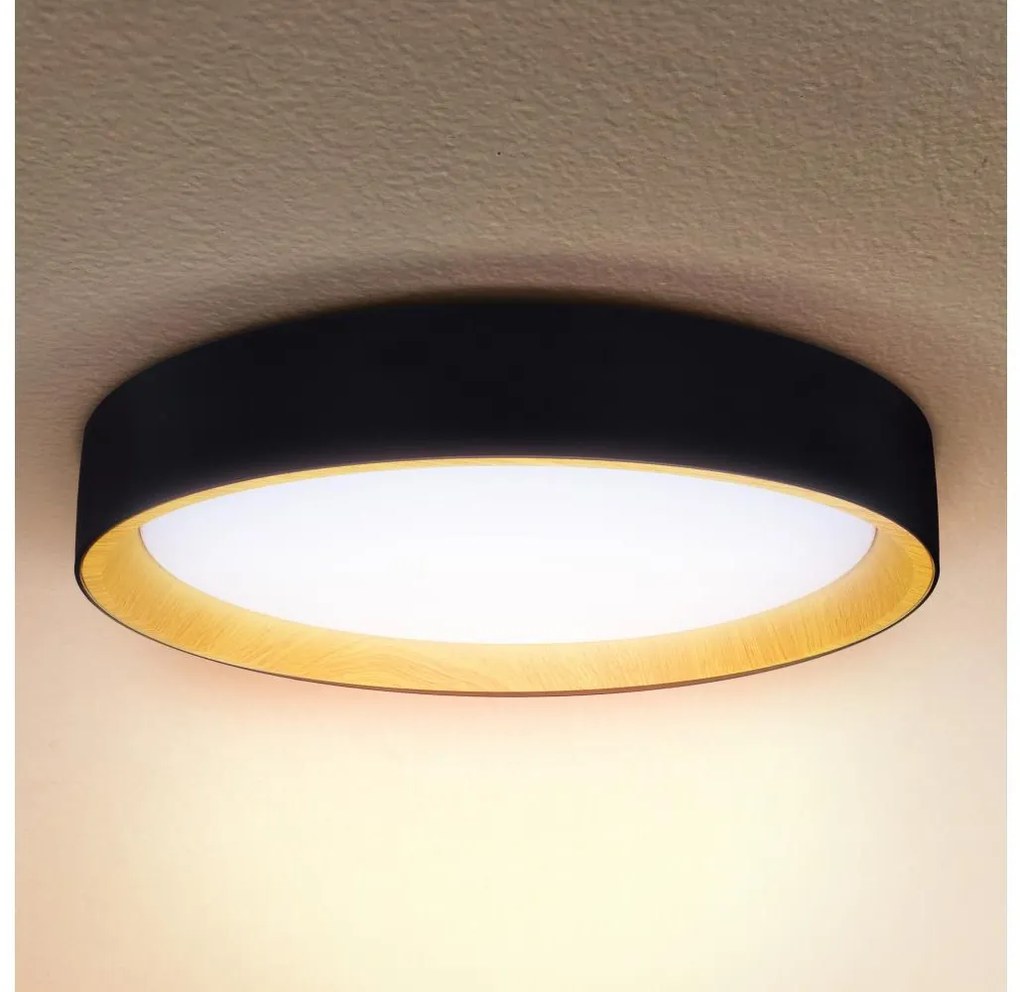 Brilagi-Luce LED dimmerabile LARIOS LED/60W/230V 3000-6500K ø 49 cm black+RC