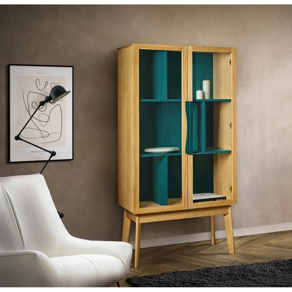 Vetrina blu turchese Avon - Woodman