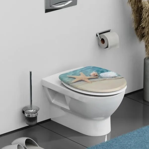 Schütte 82196 - Sedile WC BEACH SoftClose in Duroplast