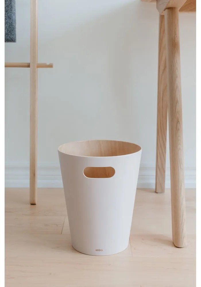 Cestino in legno da 7,5 l Woodrow - Umbra