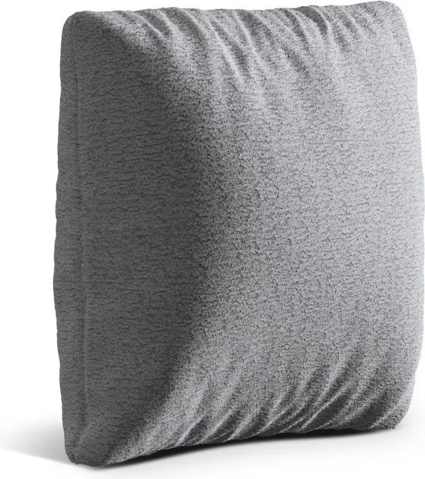Cuscino per divano grigio chiaro con rivestimento in bouclé Kemi – Cosmopolitan Design