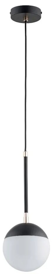 Lampadario a sospensione con filo VOLDA 1xE14/10W/230V nero