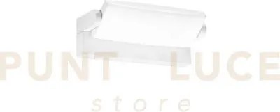 Applique led floyd bianco in alluminio 25w 3300lm cct 2700k-3200k ip65