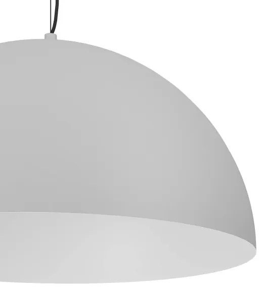 Eglo 900697 - Lampadario a sospensione con filo GAETANO 1xE27/40W/230V grigio