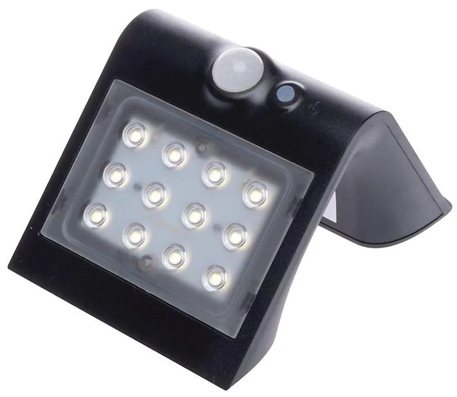 LED Luce solare con sensore di movimento LED/1,5W/1200 mAh 3,7V IP65