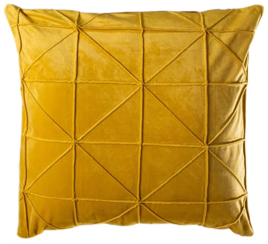 Cuscino giallo JAHU , 45 x 45 cm Amy - JAHU collections