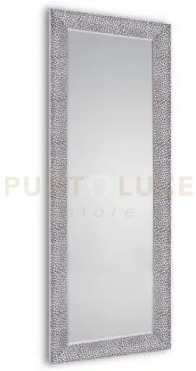 Amy specchio da parete con cornice decorata in vetro con ganci x in...