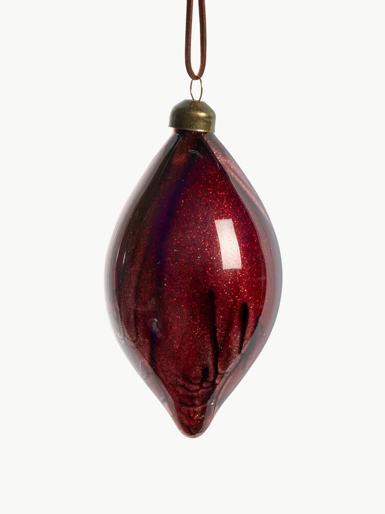 Set di 12 addobbi di Natale fatti a mano Nosille, varie misure