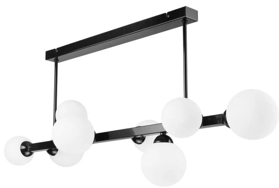 Lampadario on a pole ASTRO 8xG9/5W/230V nero