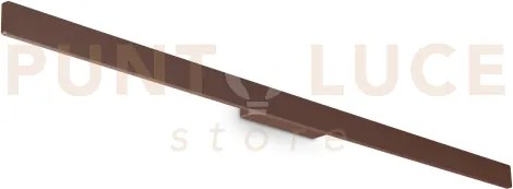 Linea applique da esterno ip54 led 3000k 23w 2400 lm coffee 144cm