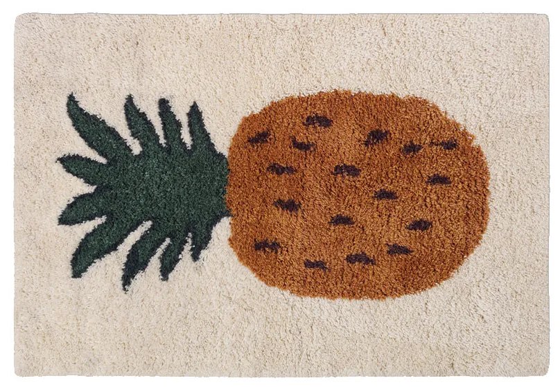 ferm LIVING - Fruiticana Tufted Rug L Pineapple ferm LIVING