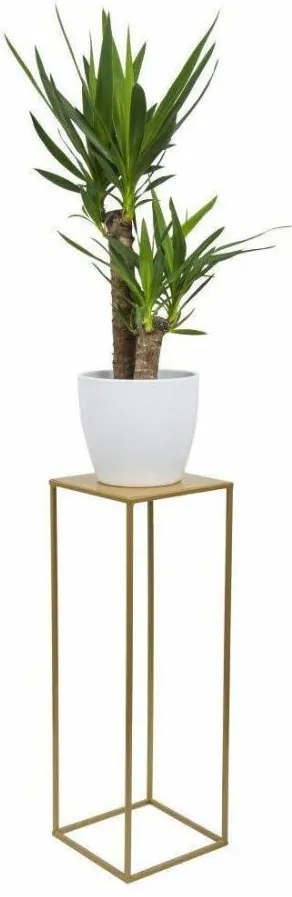 Portafiori 70x24 cm oro