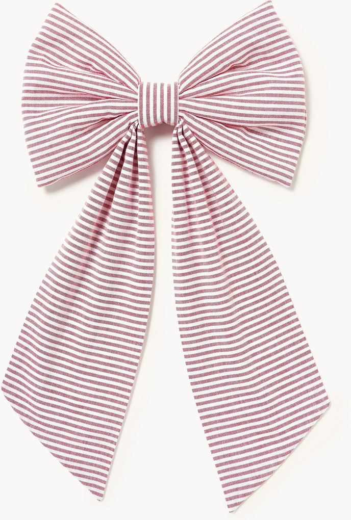 Fiocco decorativo natalizio Ottavia, larg. 25 cm
